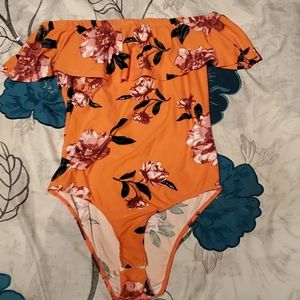 Floral bodysuit